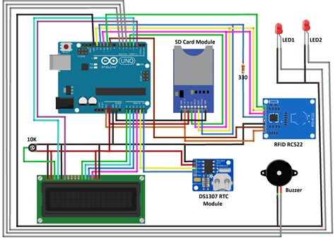 rfid with sd card arduino|rfid Arduino circuit diagram.